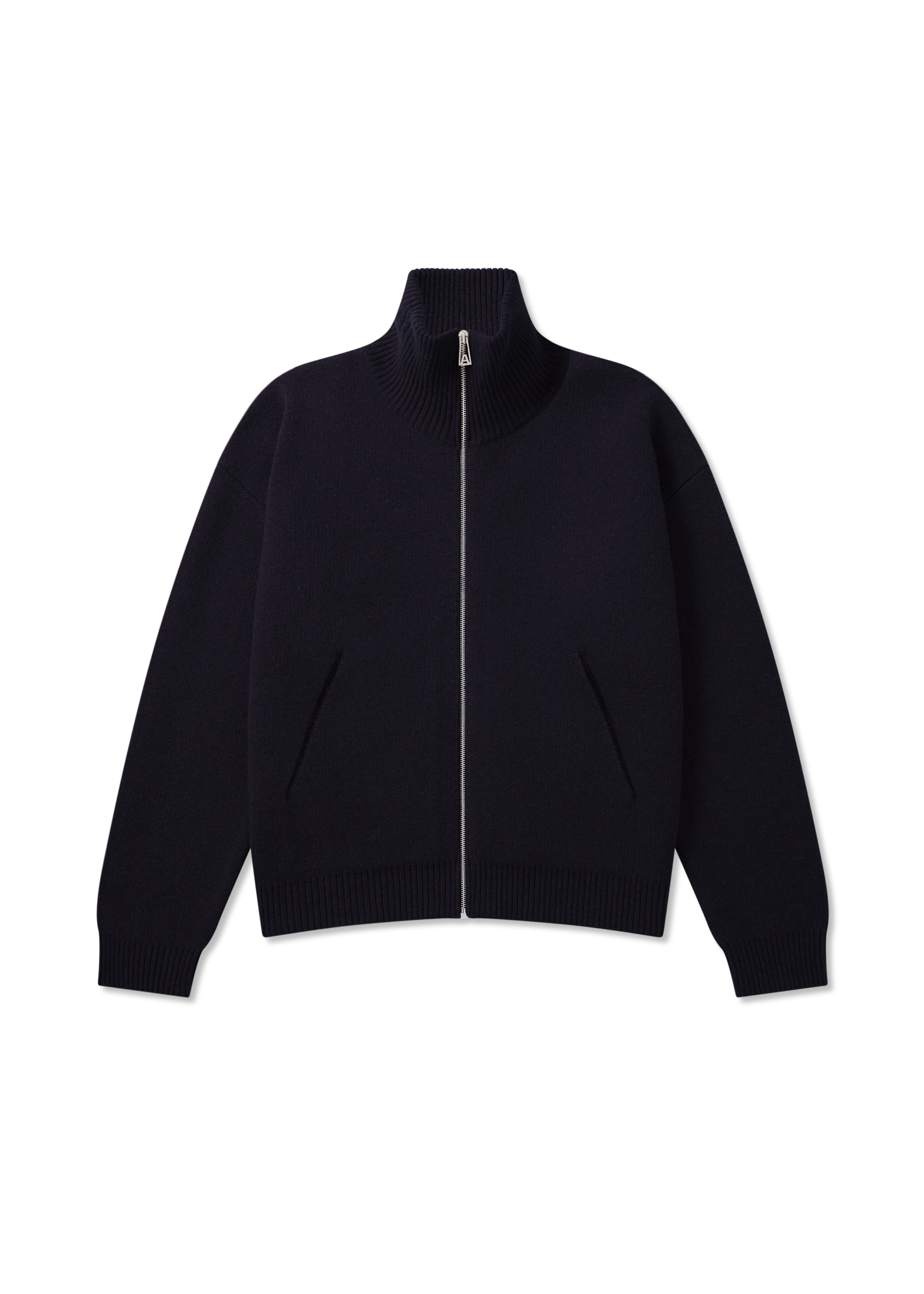 Core Zip-Up Sweater - Navy