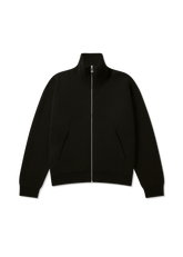 Core Zip-Up Sweater - Black