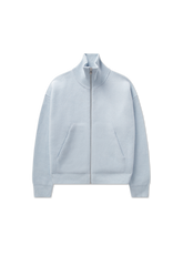 Core Zip-Up Sweater - Light Blue