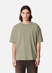 Honor Washed T-Shirt - Olive Green