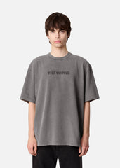Distort Washed T-Shirt - Steel Grey
