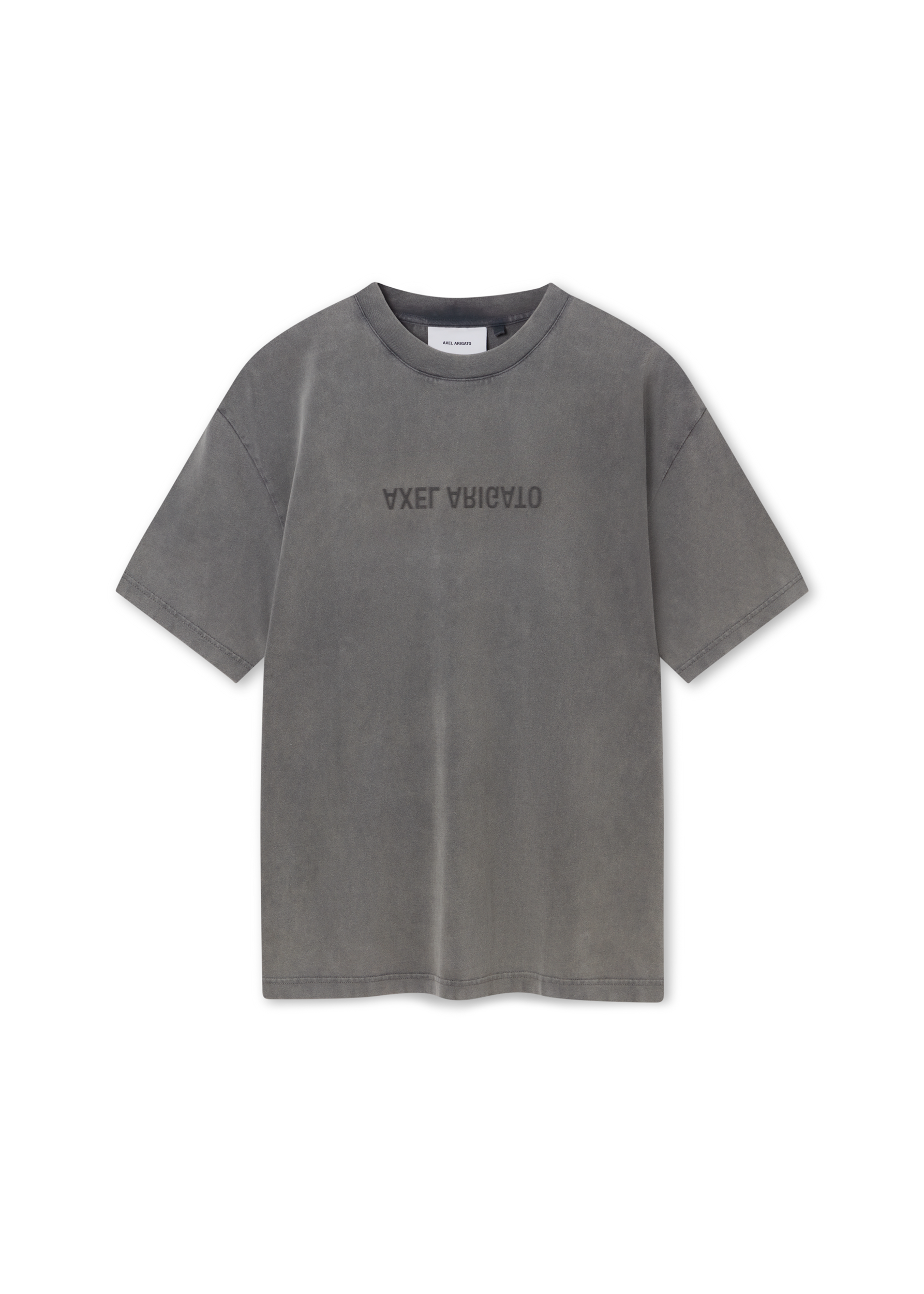 Distort Washed T-Shirt - Steel Grey