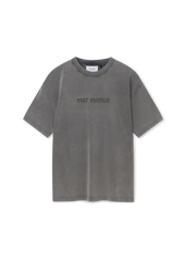 Distort Washed T-Shirt - Steel Grey