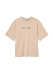Distort Washed T-Shirt - Dark Beige
