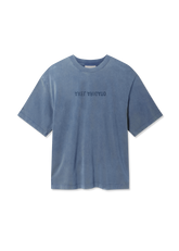Distort Washed T-Shirt - Mid Blue
