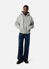 Trey Mélange Hoodie - Grey Melange