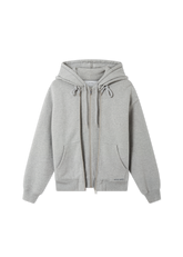 Trey Mélange Hoodie - Grey Melange