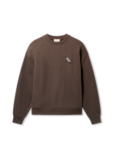 Micro Bee Bird Sweatshirt - Coffee Brown