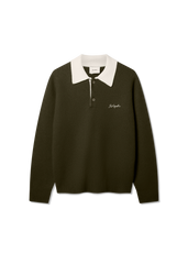 Sonny Polo Sweater - Dark Green
