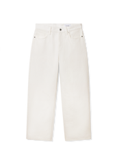 Lidia Straight Jeans - White