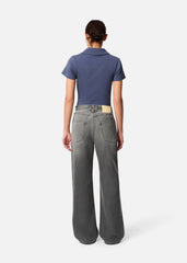 Lidia Straight Jeans - Grey