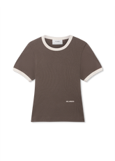 Dahlia T-Shirt - Coffee Brown