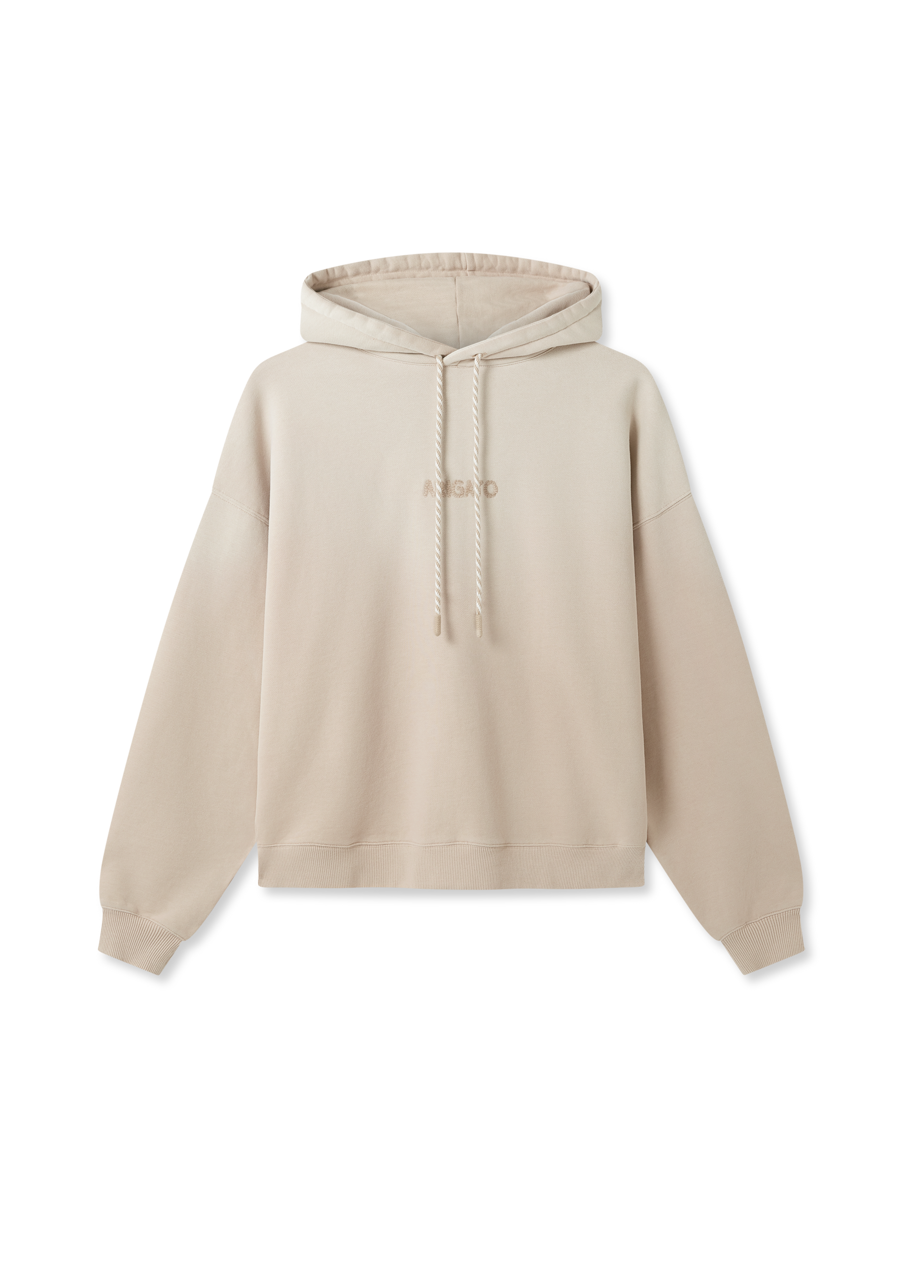 Gens Washed Hoodie - Dark Beige
