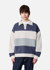 Anchor Polo Sweater - Blue
