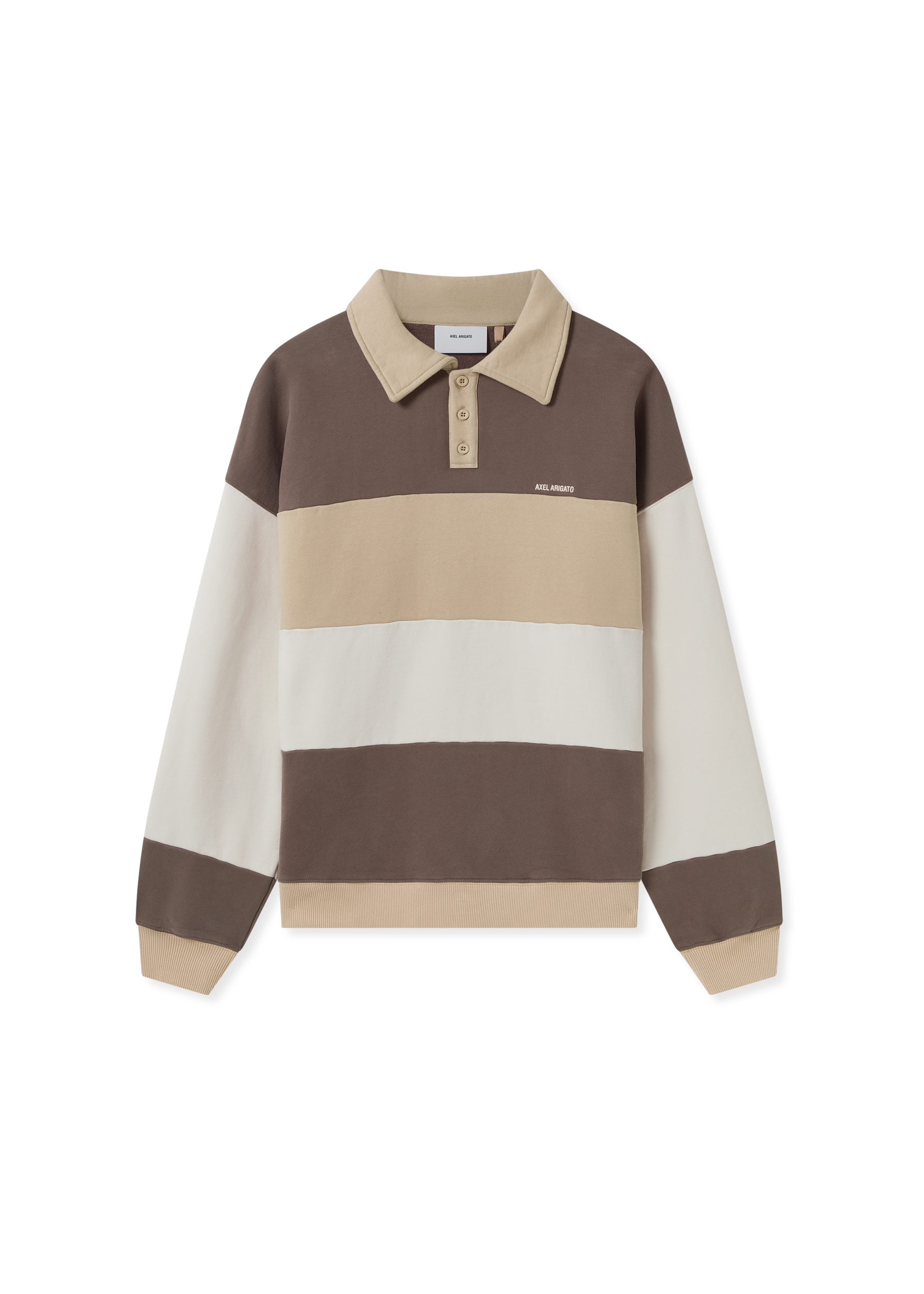 Anchor Polo Sweater - Brown