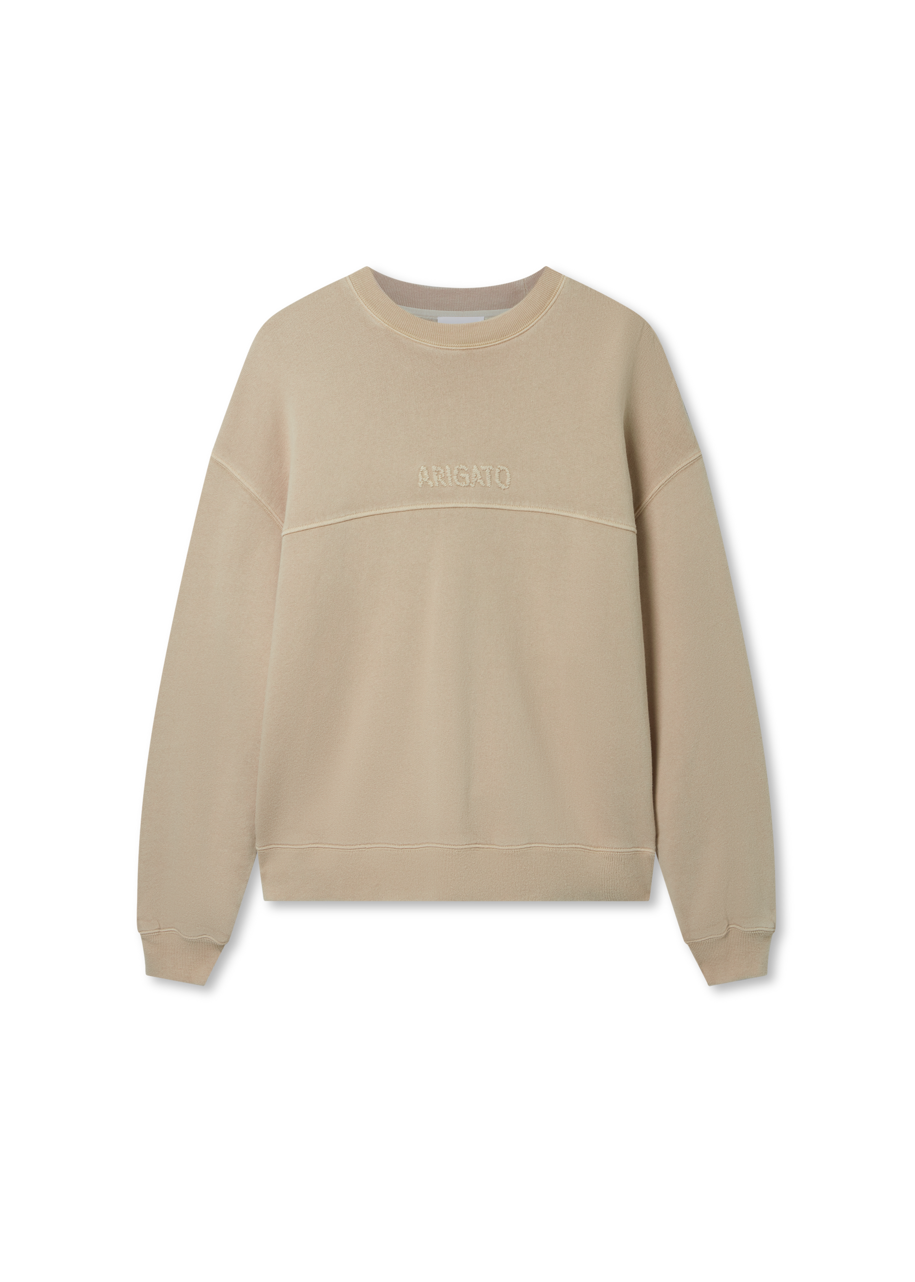 Gens Washed Sweatshirt - Dark Beige