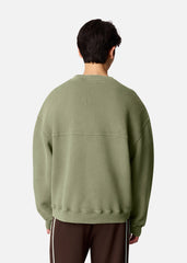 Gens Washed Sweatshirt - Olive Green