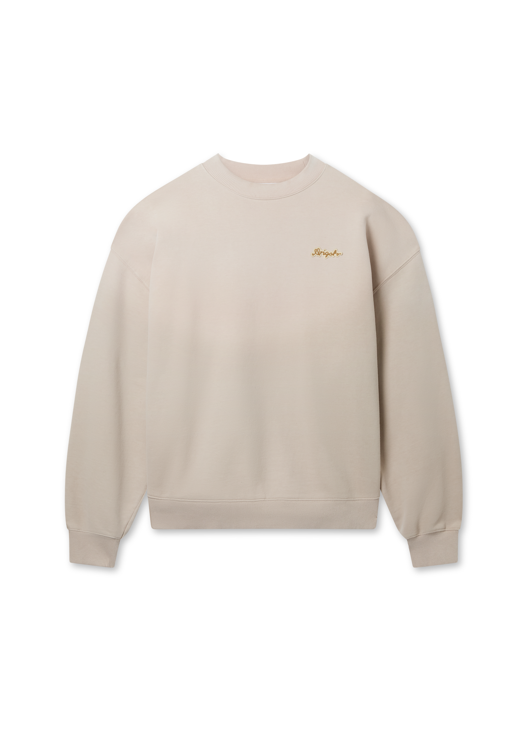 Trace Washed Sweatshirt - Dark Beige
