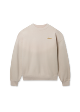 Trace Washed Sweatshirt - Dark Beige