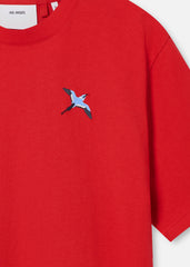 Bee Bird T-Shirt - Bright Red
