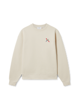 Bee Bird Sweatshirt - Pale Beige