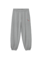 Bee Bird Sweatpants - Grey Melange
