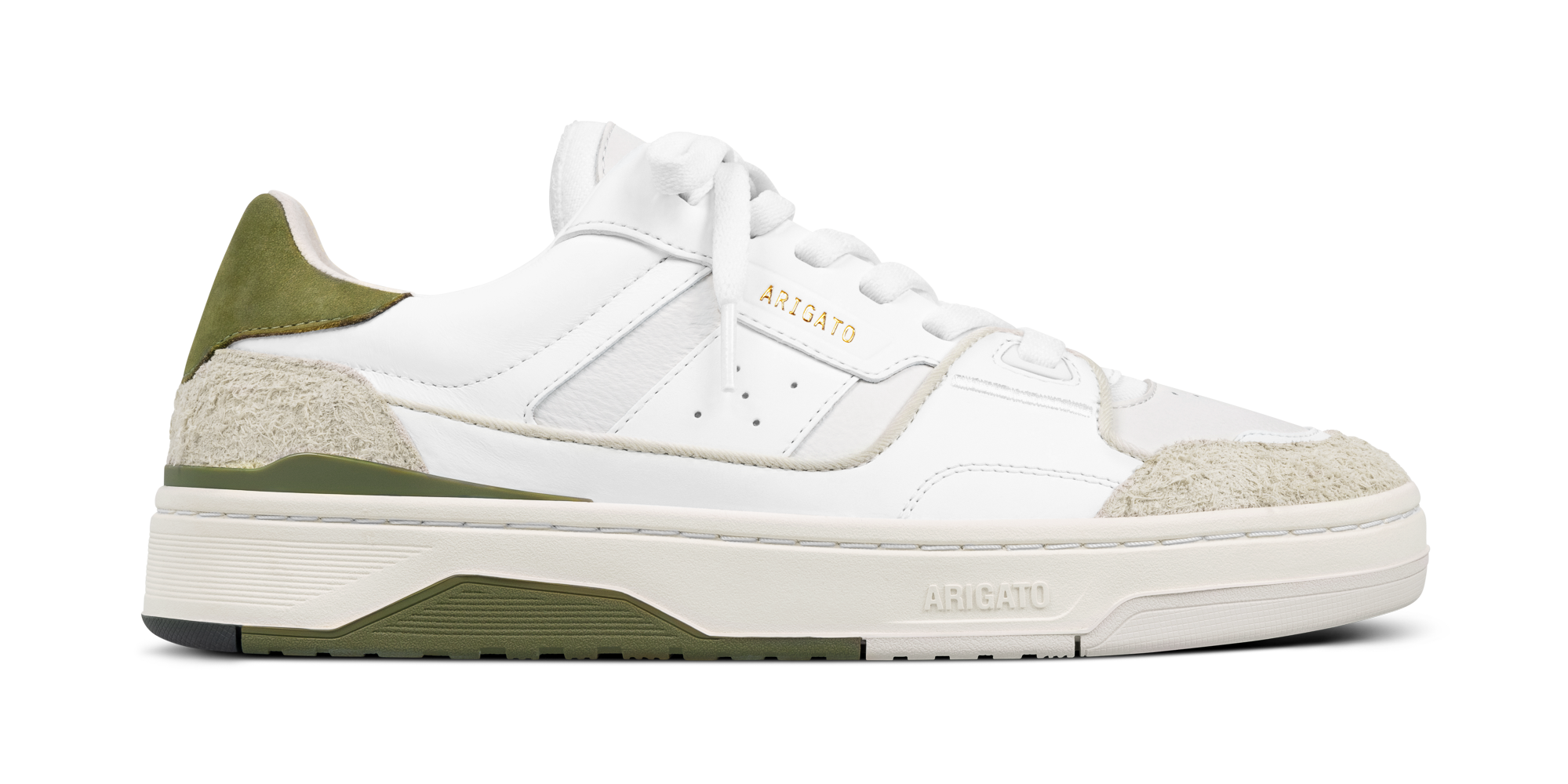 Clay Sneaker - Off White/Green