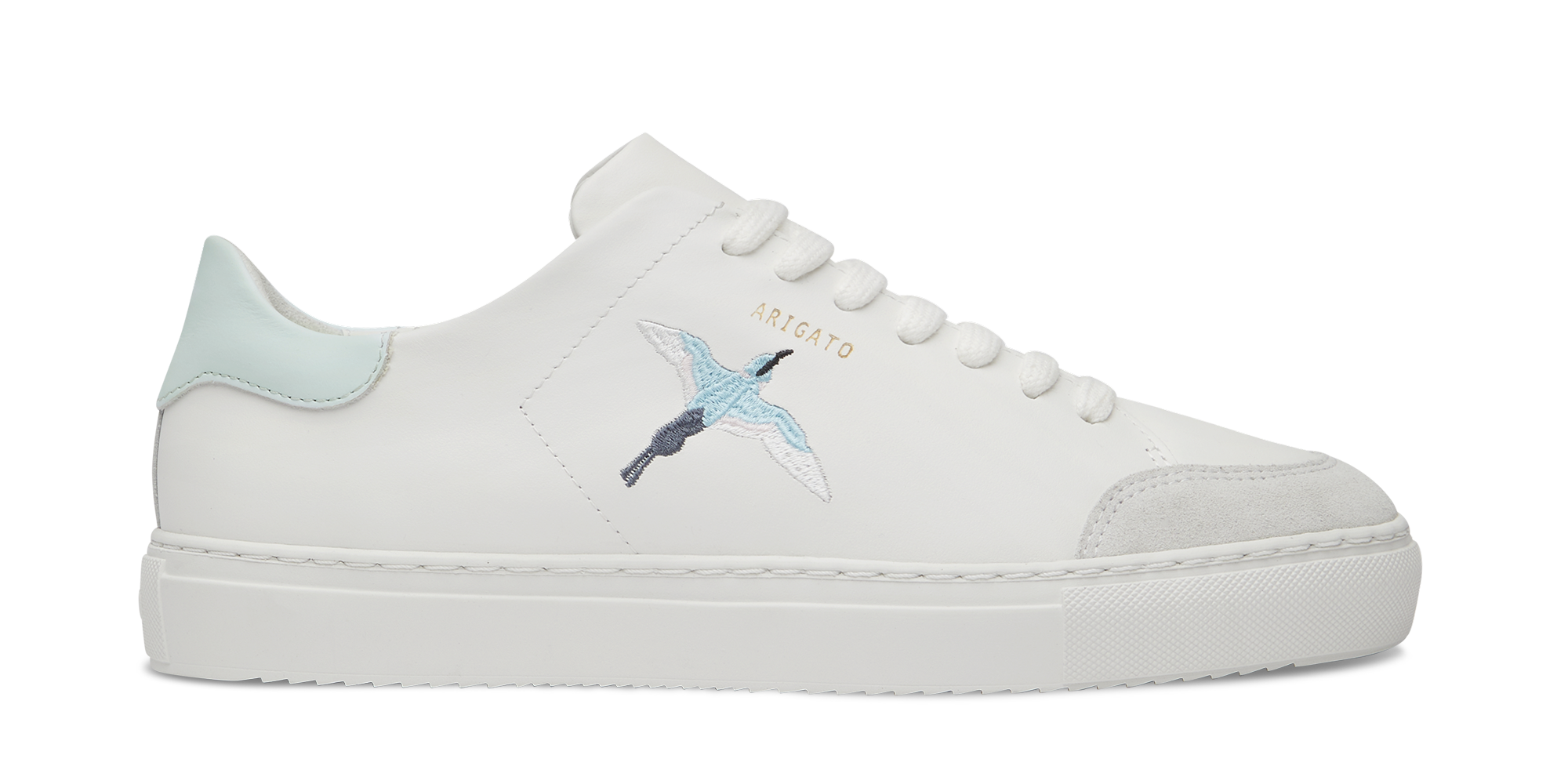 Clean 90 B Bird Sneaker - White/Turquoise