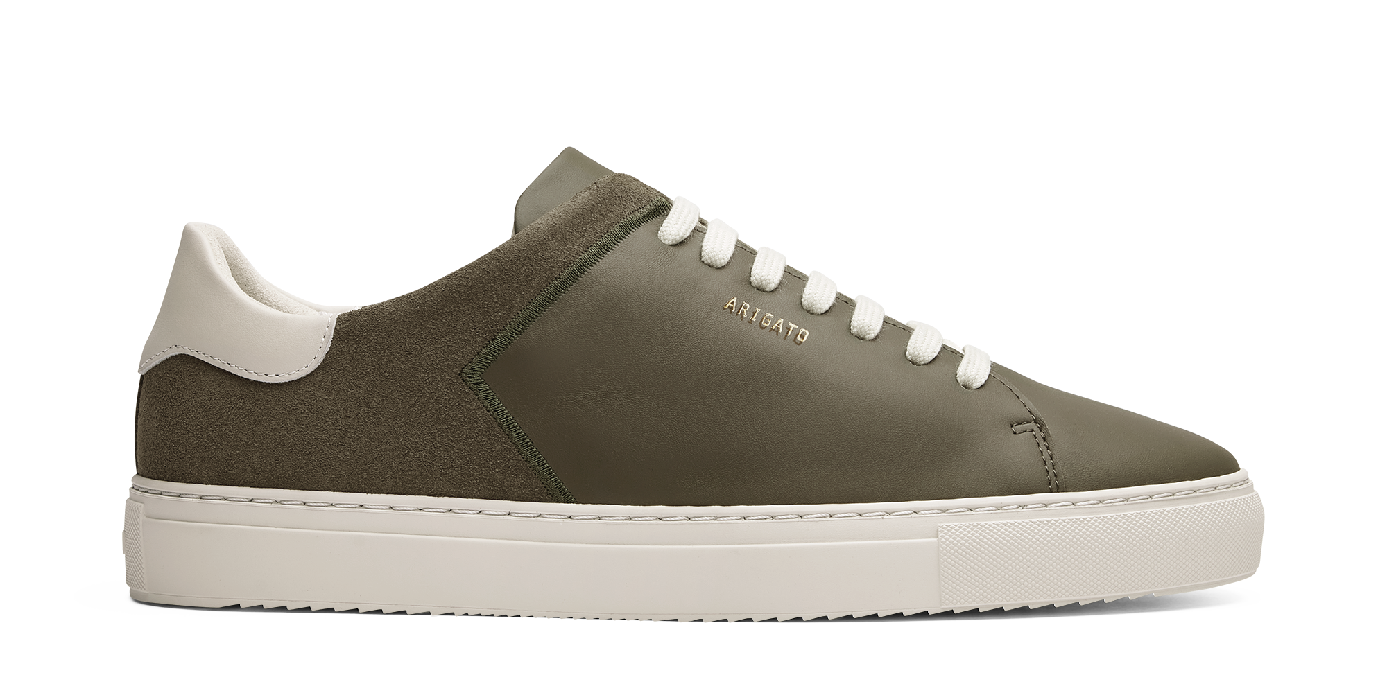 Clean 90 Split Sneaker - Dark Green/Off White