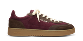 Dice T-Toe Sneaker - Burgundy/Brown