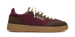 Dice T-Toe Sneaker - Burgundy/Brown