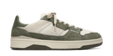 Clay Sneaker - Light Beige/Dark Green