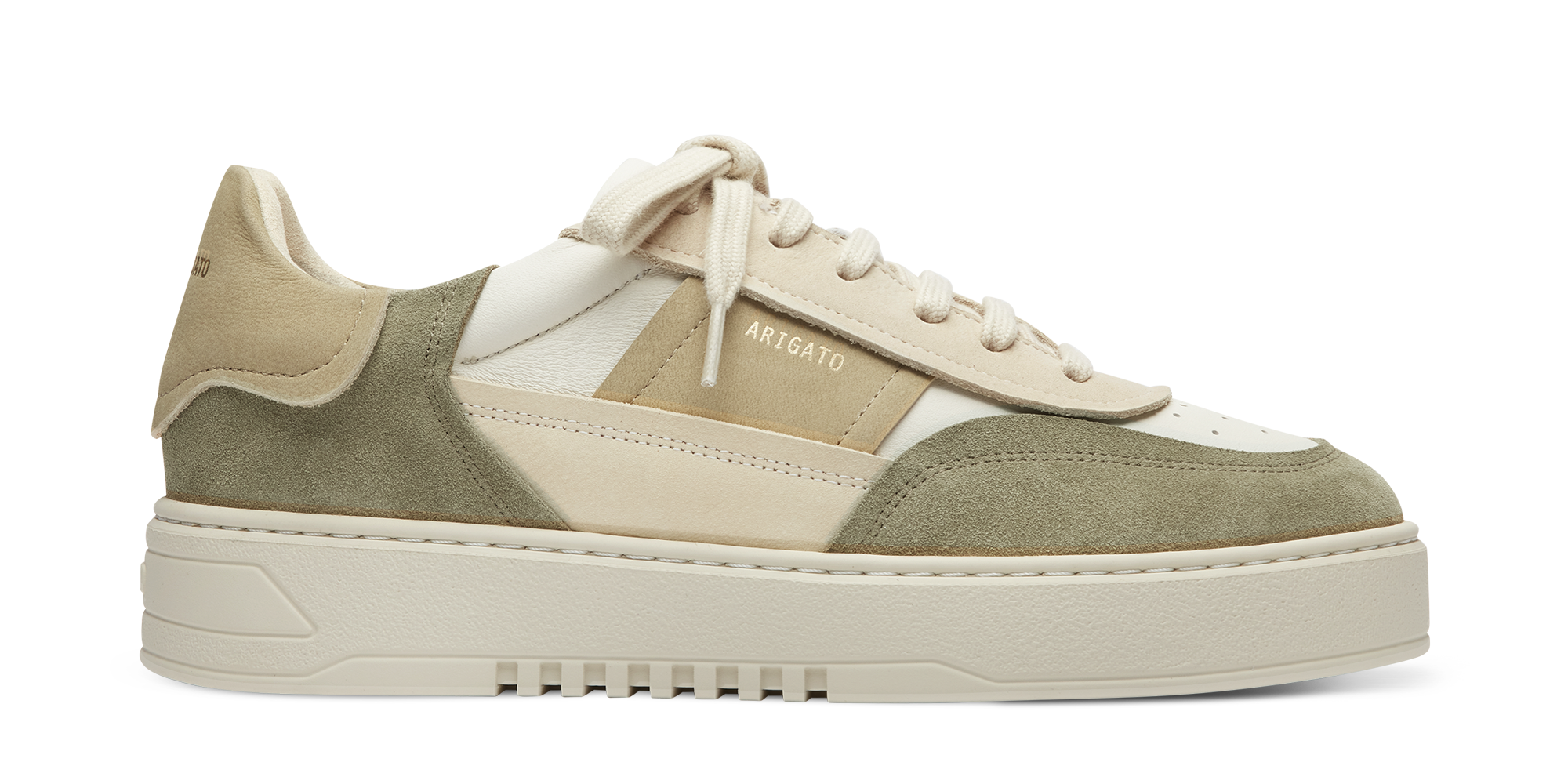 Orbit Edge Sneaker - Beige/Green