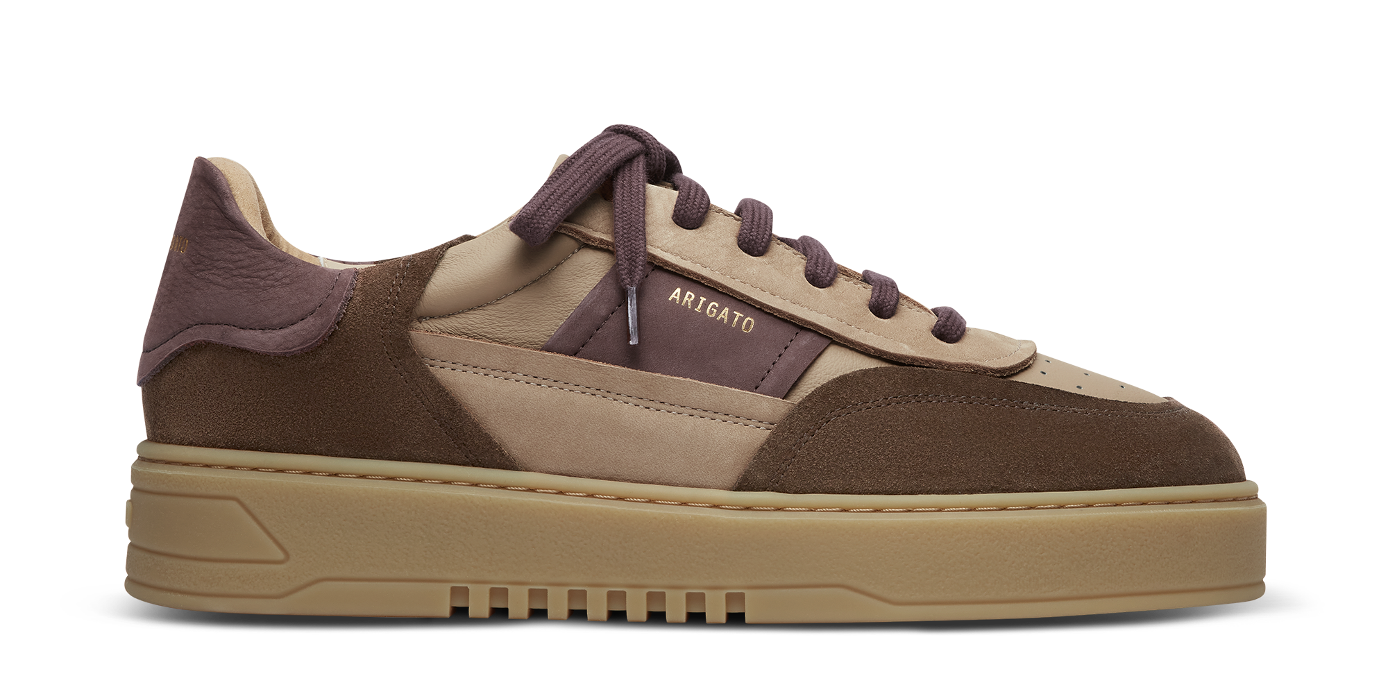 Orbit Edge Sneaker - Tan/Dark Brown