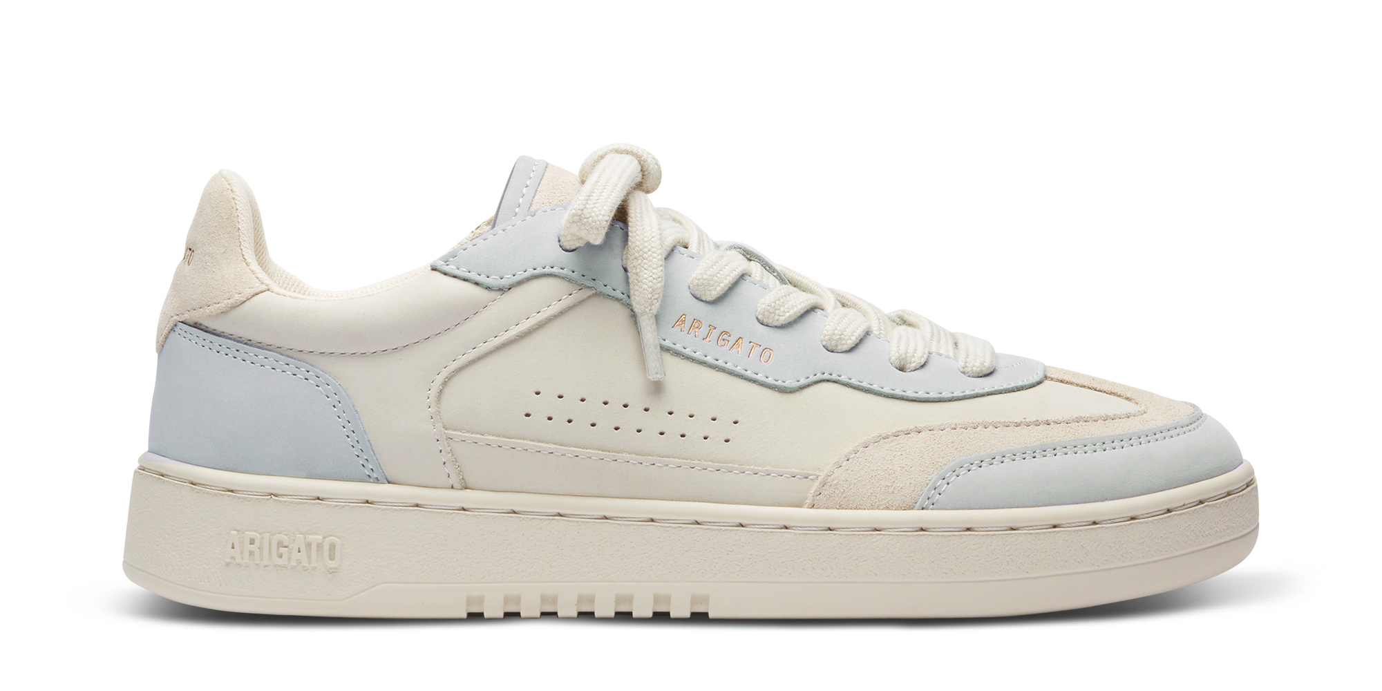 Dice T-Toe Sneaker - Light Blue/Light Beige