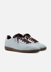 Zane Sneaker - Light Blue/Dark Brown