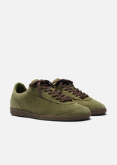 Zane Sneaker - Dark Green/Dark Brown