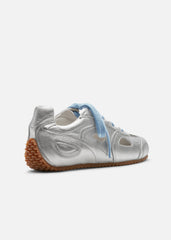 Slow Ballet Sneaker - Silver/Light Blue