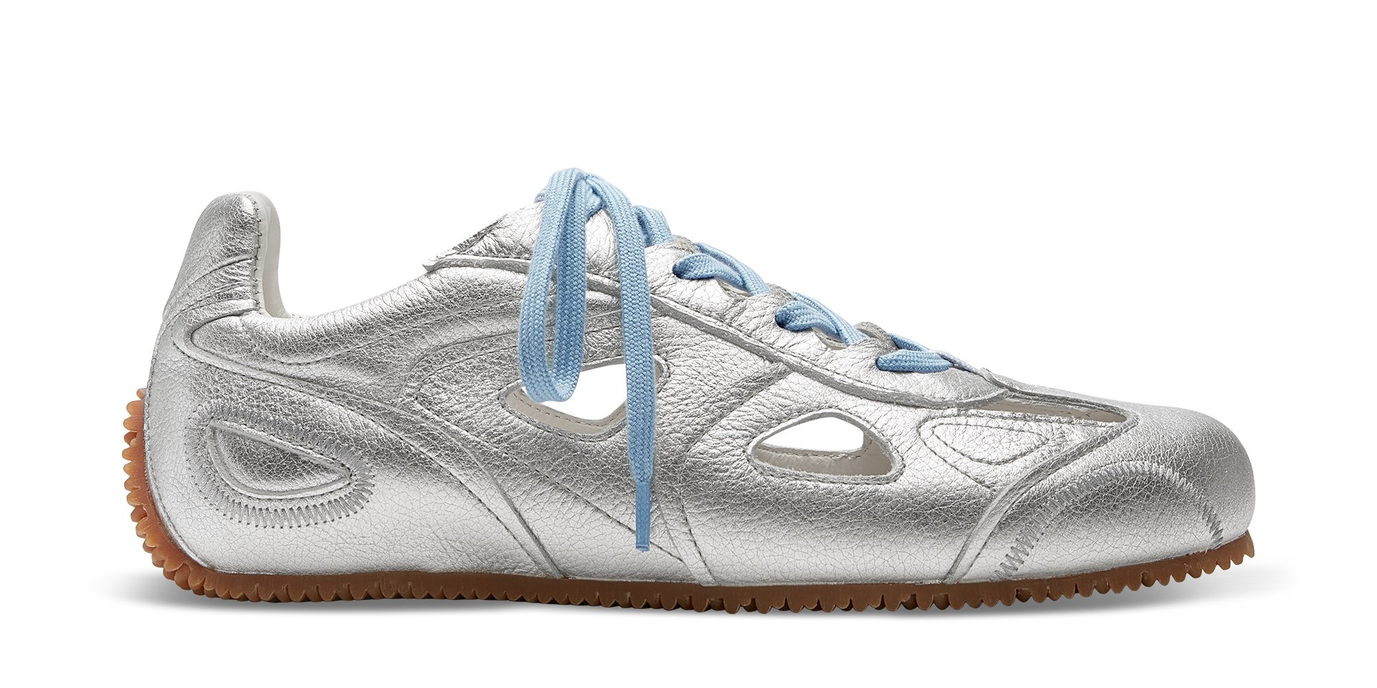 Slow Ballet Sneaker - Silver/Light Blue
