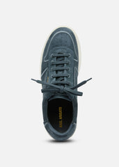 Orbit Embroidery Sneaker - Dark Blue/Off White