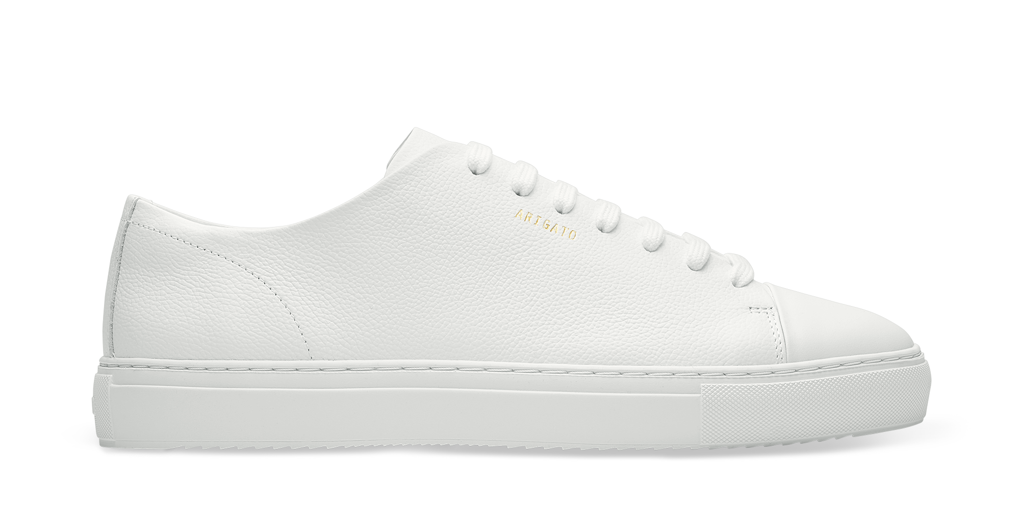 Clean 90 Cap-Toe Sneaker - White/White