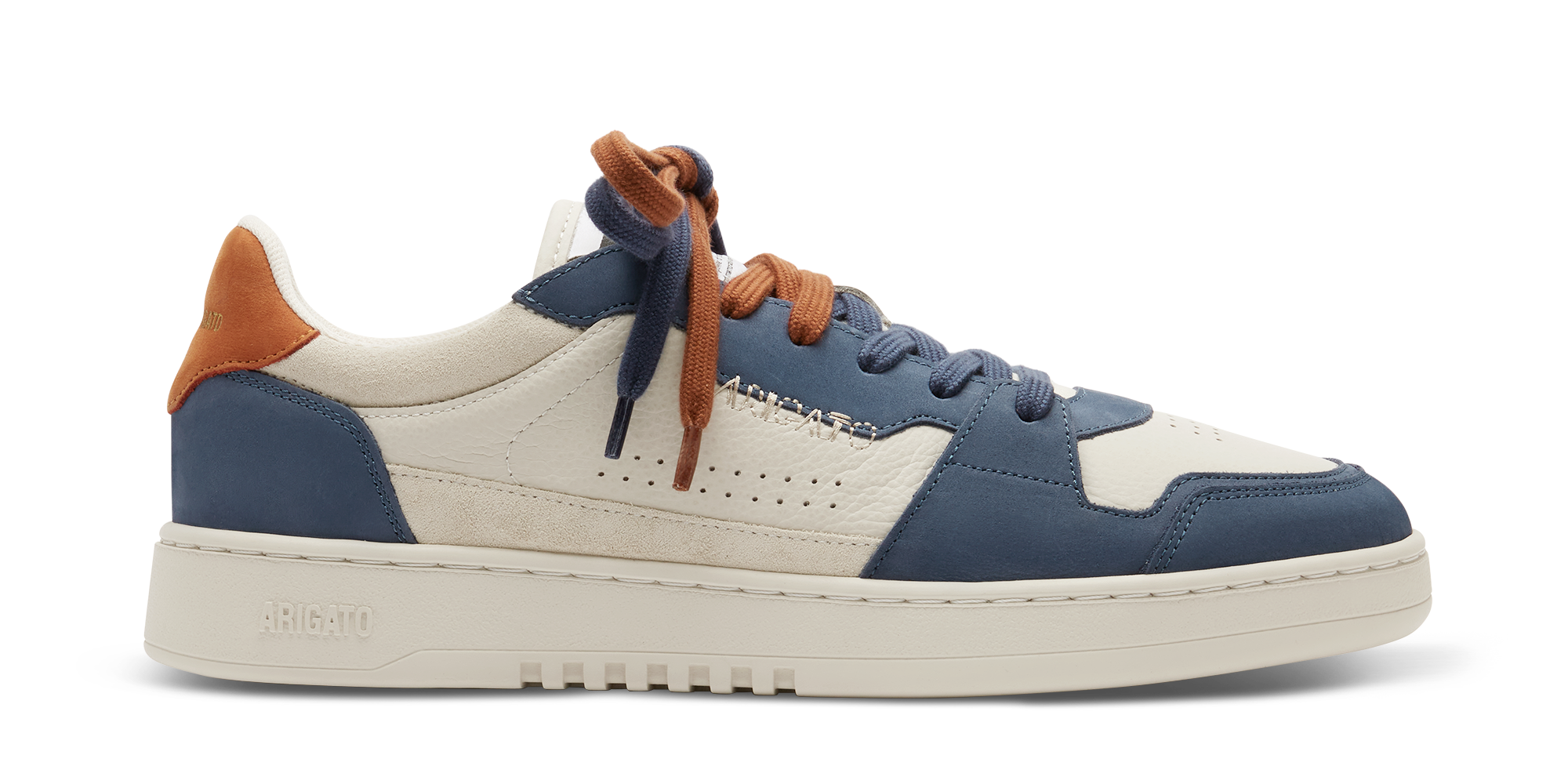 Dice Lo Sneaker - Off White/Dark Blue