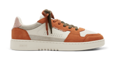 Dice Lo Sneaker - Off White/Dark Orange