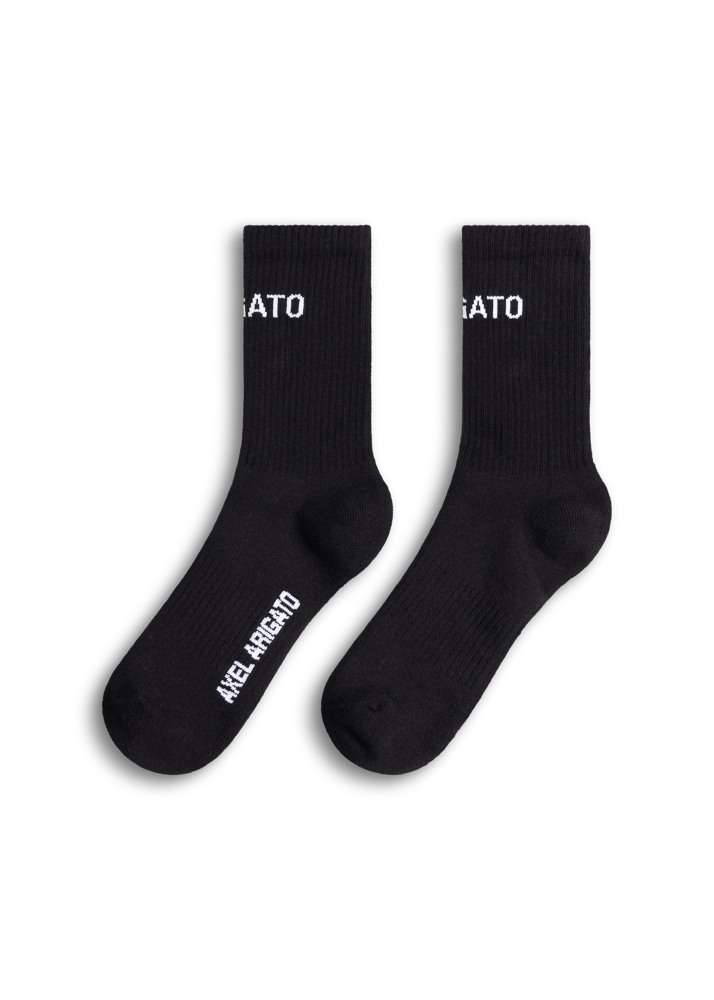 Arigato Logo Tube Socks - Black