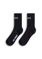 Arigato Logo Tube Socks - Black