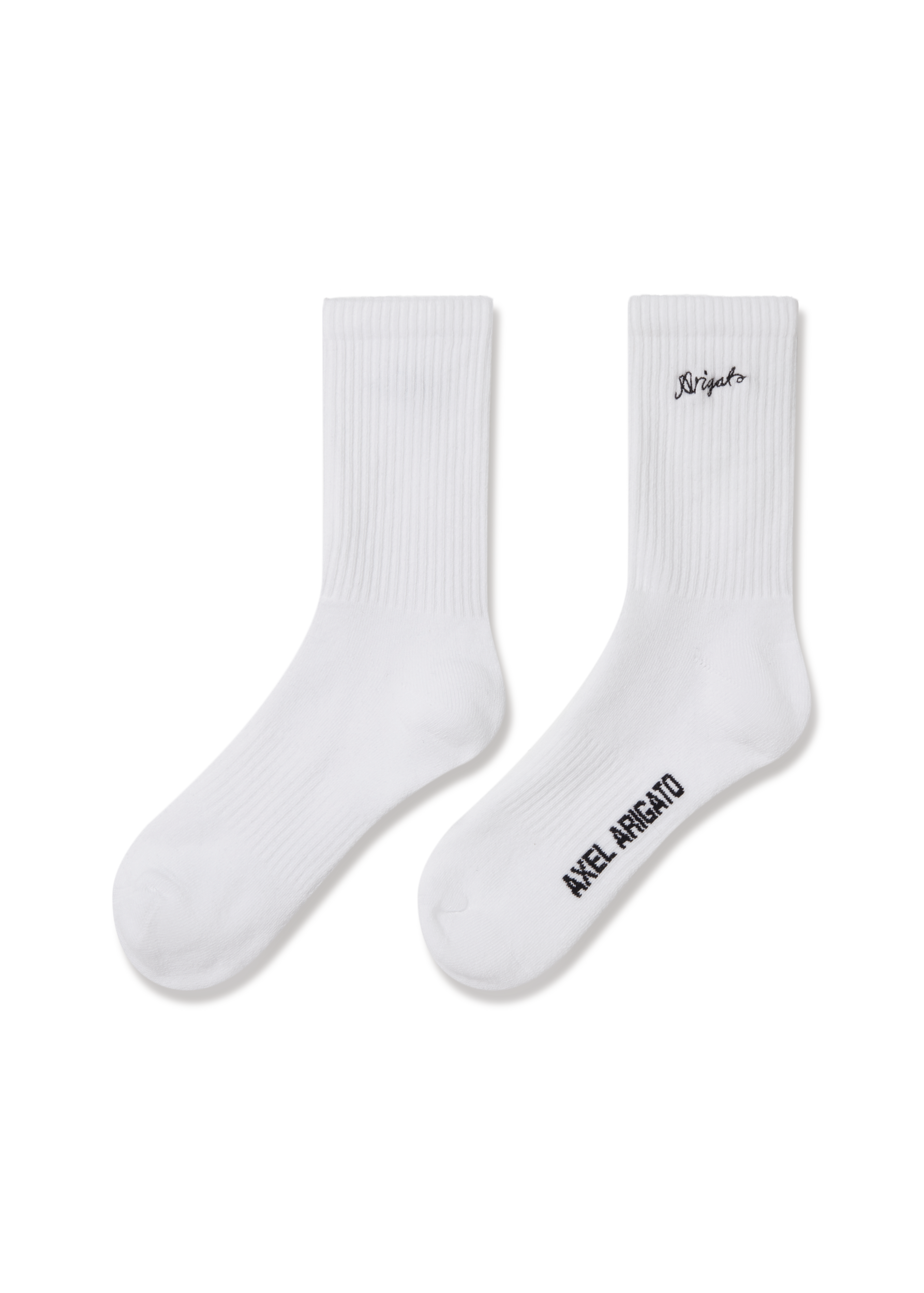 Scribble Arigato Tube Socks - White
