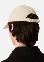 Floral Washed Cap - Beige