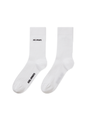Linear Arigato Socks - White