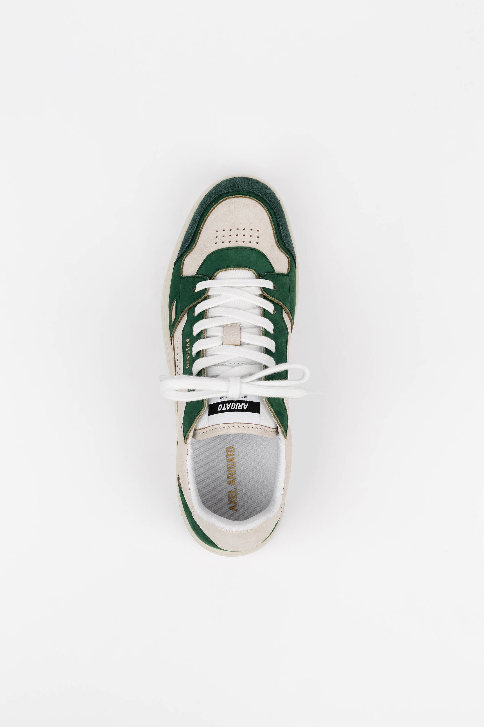 Dice Lo Sneaker - White/Kale Green