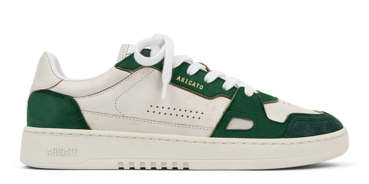 Dice Lo Sneaker - White/Kale Green